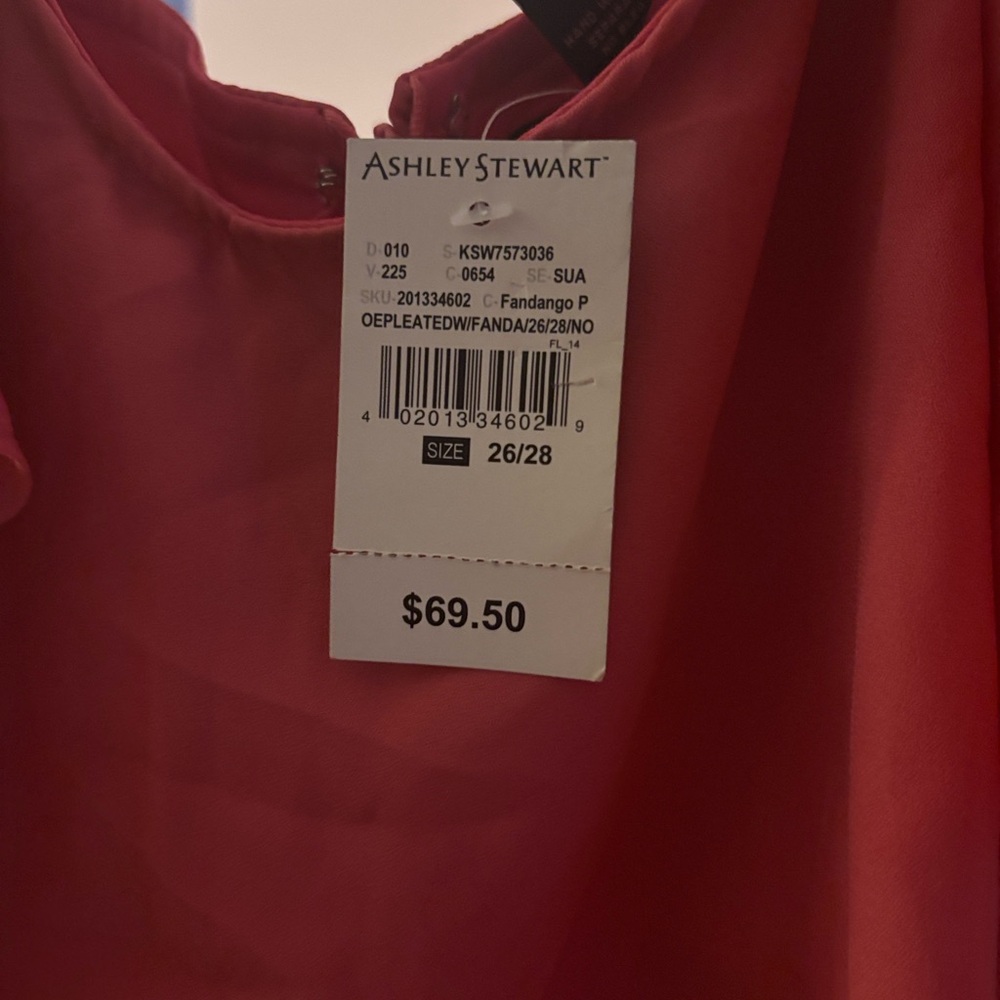 Ashley Stewart Fandango Pink Jumper
